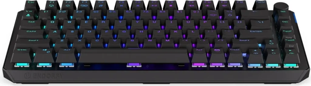 Tastierë ENDORFY Thock TKL Wireless CZ Red, mekanike, e zezë - 2