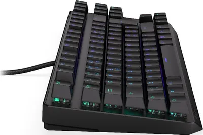 Tastierë ENDORFY Thock TKL Red, mekanike, e zezë - 5