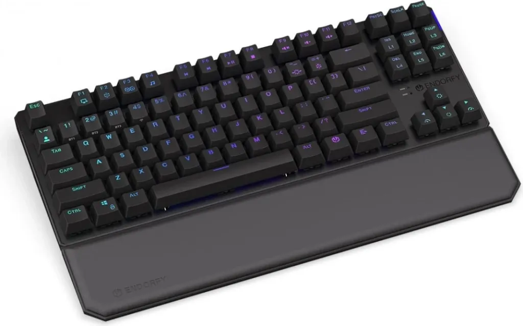 Mbështetëse për kyçin e dorës ENDORFY Thock TKL, e zezë - 5