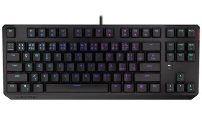 Tastierë Endorfy Thock TKL, Kailh Brown RGB, USB, e zezë - 1