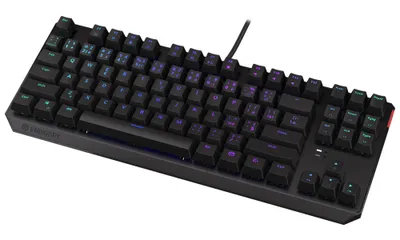 Tastierë Endorfy Thock TKL, Kailh Brown RGB, USB, e zezë - 2