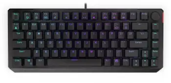 Tastierë Endorphy Thock 75%, TKL, Kailh Red, e zezë, US