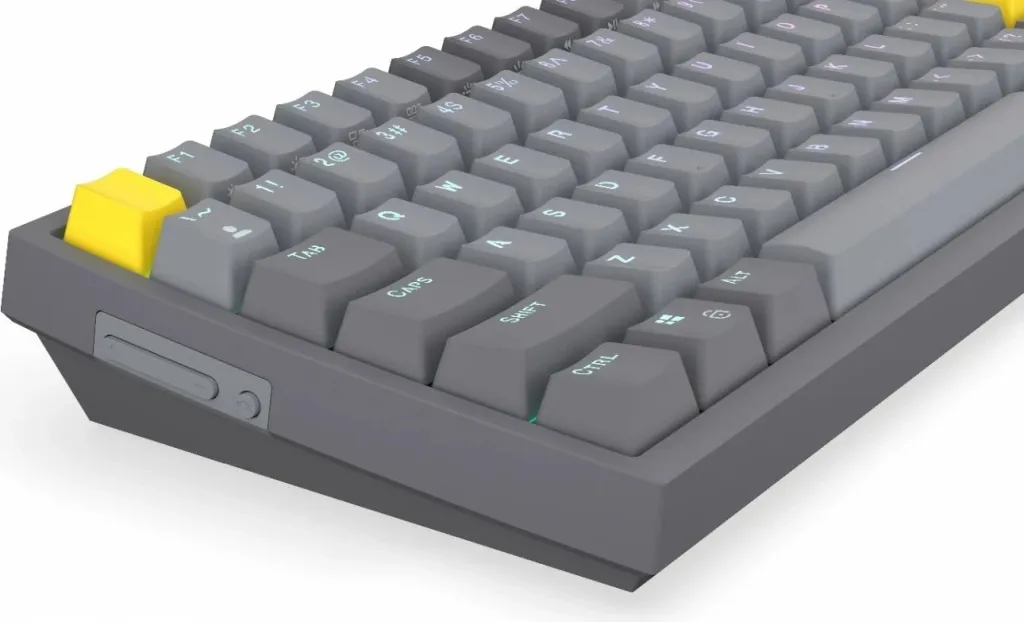 Tastierë mekanike Endorfy Celeris 1800, RGB, wireless, 96%, gri - 12