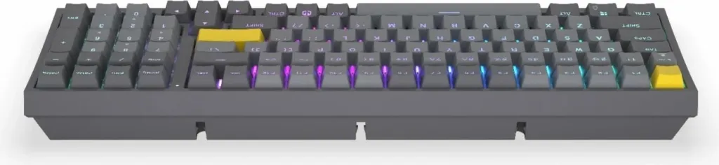 Tastierë mekanike Endorfy Celeris 1800, RGB, wireless, 96%, gri - 5