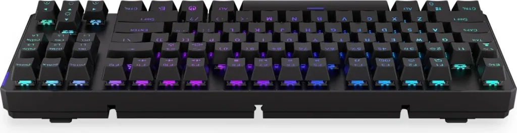 Tastierë Endorfy Thock Wireless Pudding, Kailh Red, e zezë, US - 4