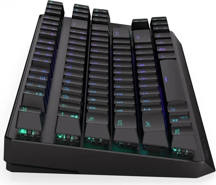 Tastierë Endorfy Thock Wireless Pudding, Kailh Red, e zezë, US - 5
