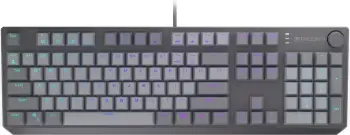 Tastierë mekanike Endorfy Thock V2, RGB, full-size, USB-C, gri