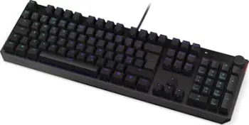 Tastierë mekanike Endorfy Thock Kailh Red, 104 taste, RGB, e zezë
