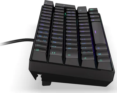 Tastierë mekanike Endorfy Thock Compact Wireless, 65%, RGB, e zezë - 6