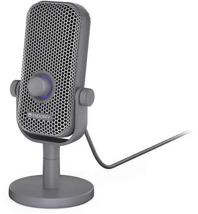 Mikrofon studio Endorfy Solum Voice S, USB, kardioid, i bardhë Onyx - 3