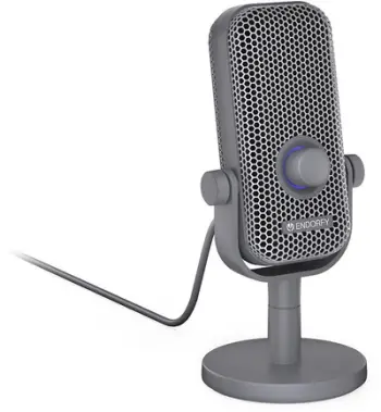 Mikrofon studio Endorfy Solum Voice S, USB, kardioid, i bardhë Onyx