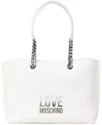 Çantë për femra Love Moschino, e bardhë