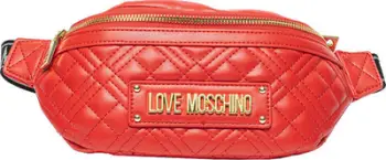 Çantë beli Love Moschino mMC0170, e kuqe