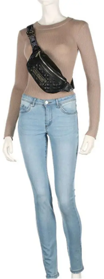 Çantë beli Love Moschino JC4003PP1FLA0110, e kremtë