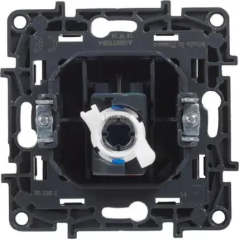 Prizë telekomunikimi Legrand Niloe Step 863563, RJ45 Cat 6 UTP, e zezë