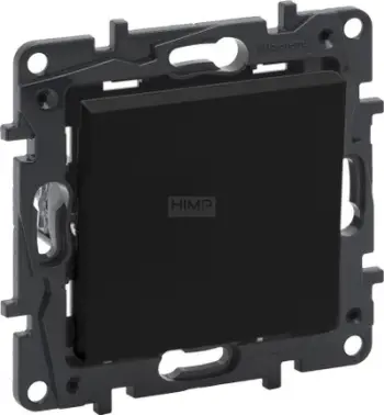 Çelës crossover Legrand Niloe Step 863507, 10AX, i zi