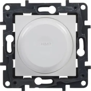 Dimer rrotullues Legrand Niloe Step 863152, 5-300W, për llamba inkandeshente dhe halogjene, i bardhë