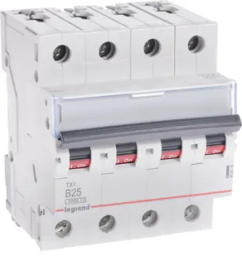 Ndërprerës qarku Legrand S304, B25, TX3, 25A, 6kA, 403419