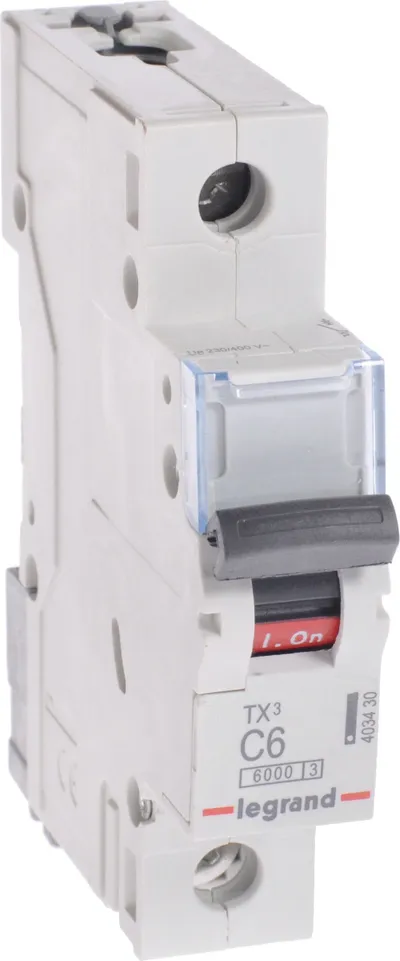 Ndërprerës qarku Legrand S 301 1P C, 6A 6000A - 1