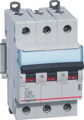 Ndërprerës i qarkut Legrand, 400 V AC, IP2x, 12V AC