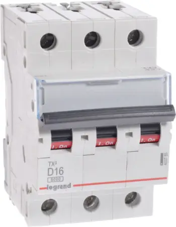 Ndërprerës Legrand S303 D16 TX3 16A 6kA 403755