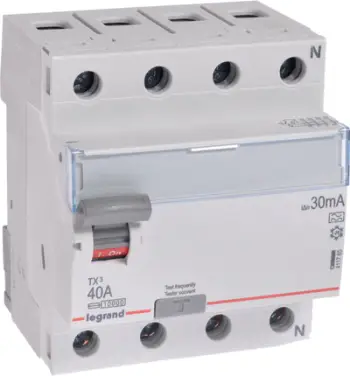 Ndërprerës Legrand Residual, 40A, 0.03A