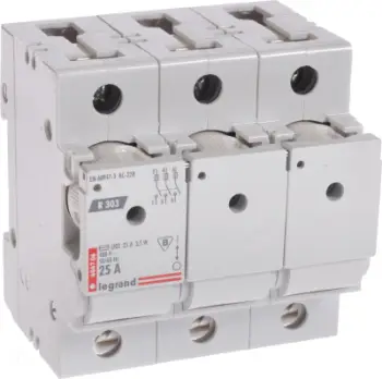 Ndërprerës me siguresë Legrand Fuse Switch R 303, 3P, 25A, D02