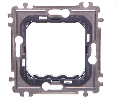 Mbajtëse për kornizë Legrand AXOLUTE H4702, 71x71 mm, me vida - 1