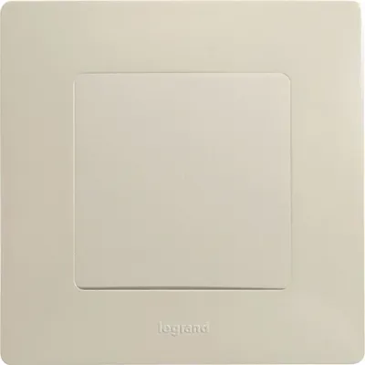 Kornizë teke Legrand Niloe, IP20, 86 x 86 mm, krem - 1