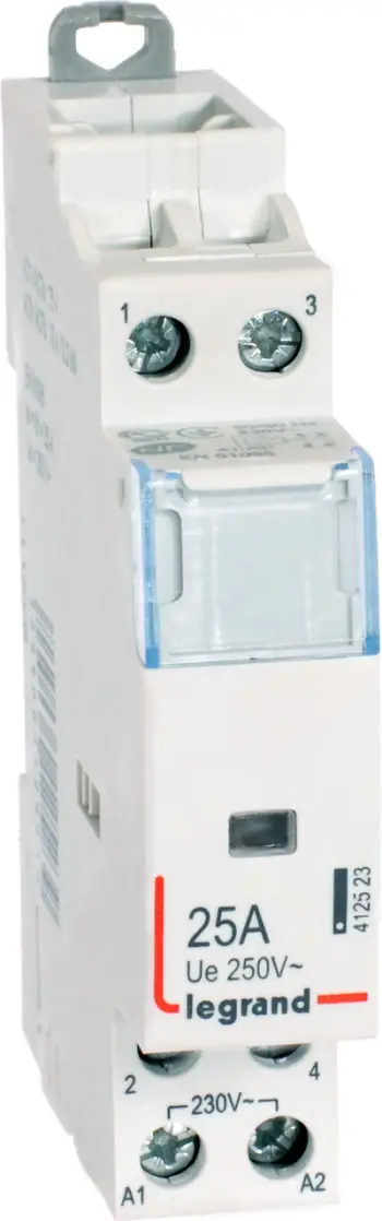Ndërprerës modular Legrand, 25 A, 2NC 0R, 230 V AC