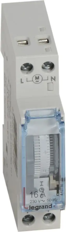 Kohëmatës analog për qark elektrik Legrand PA 330 230V 50Hz, 1 modul