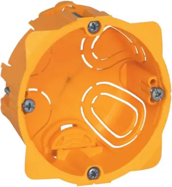 Kuti betoni Legrand Batibox (080041), 67mm, 71x 40mm, portokalli