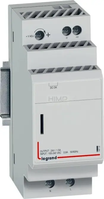 Furnizues energjie Legrand 146722, 24V DC, 36W, klasë mbrojtjeje II