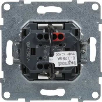 Çelës shkallësh Legrand SUNO 721116, 10AX 250V, me ndriçim, i bardhë