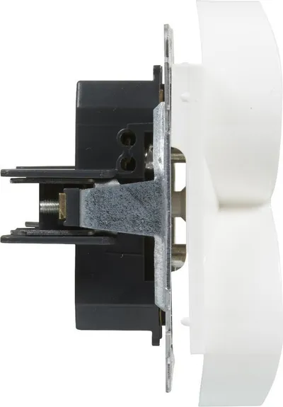 Prizë dyshe Legrand SUNO 721191, 2x2P+E, 16A 250V, e bardhë - 3