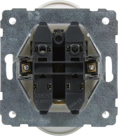 Prizë dyshe Legrand SUNO 721191, 2x2P+E, 16A 250V, e bardhë - 5
