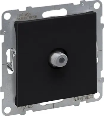 Prizë TV Legrand SUNO 721463, konektor F, 1.5 dB, e zezë