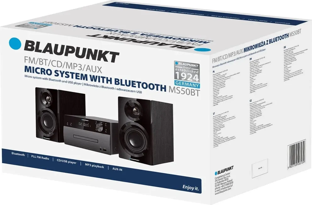 Altoparlant Blaupunkt MS50BT, i zi - 4