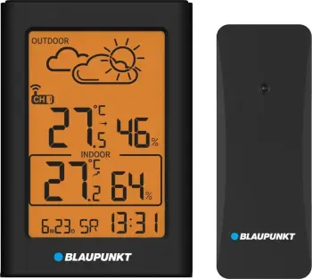 Stacion moti Blaupunkt WS15BK, me ekran LCD, zi