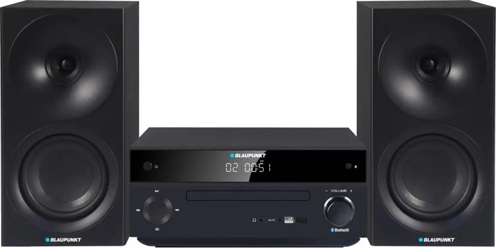 Mini-tower Blaupunkt MS30.2BT me Bluetooth, i zi - 2