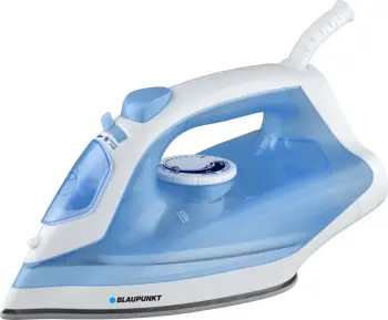 Hekur me avull Blaupunkt HSI201BL, 2000W, pllakë çeliku inox, blu e bardhë