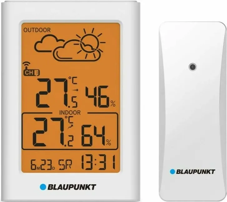 Stacion moti Blaupunkt WS15WH, ekran LCD, sensorë pa tela, i bardhë - 1