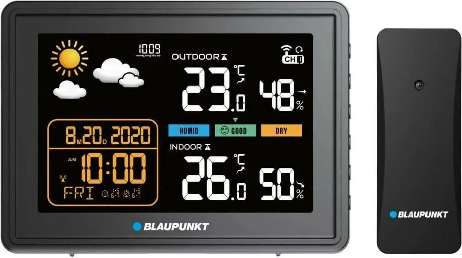 Stacioni i Motit Blaupunkt WS30BK, me ekran LCD dhe ngjyrë të zezë - 1