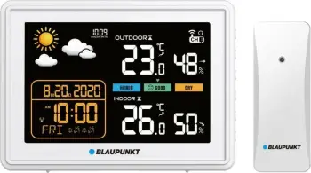 Stacion moti Blaupunkt WS30WH, ekran LCD, sensorë pa tela, i bardhë