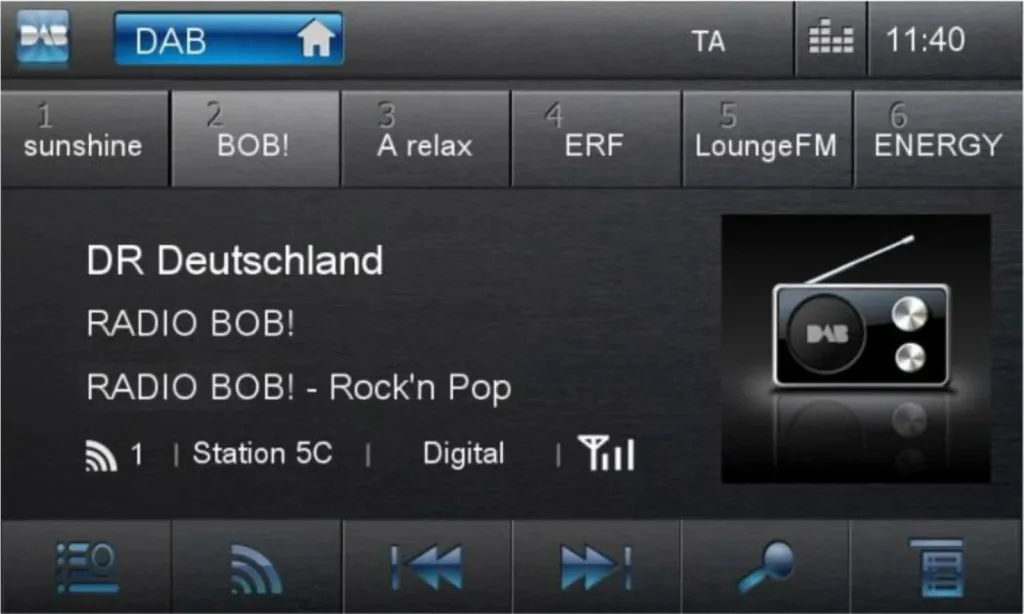 Pajisje DAB+ për Përmirësim të Radios BLAUPUNKT CARBLMM008 - 1