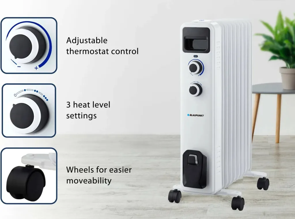 Ngrohëse Radiator Me Vaj BLAUPUNKT HOR401 - 2