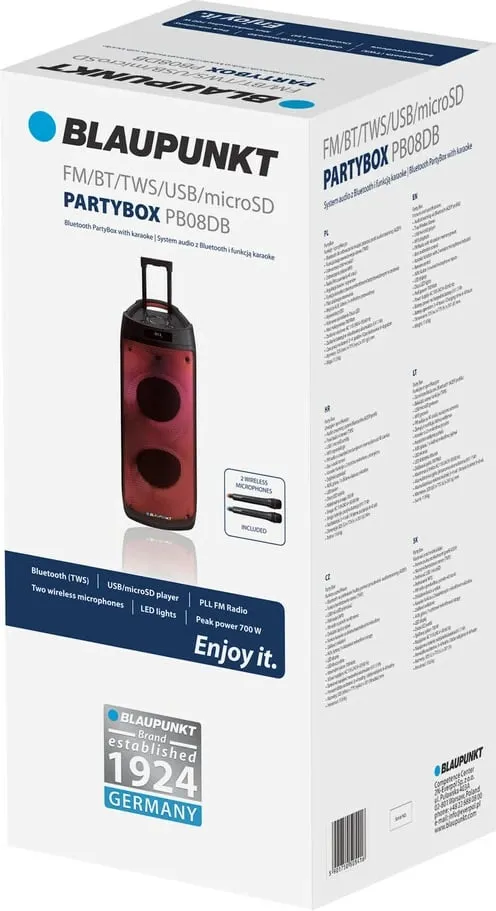 Altoparlant BLAUPUNKT PB08DB - 6