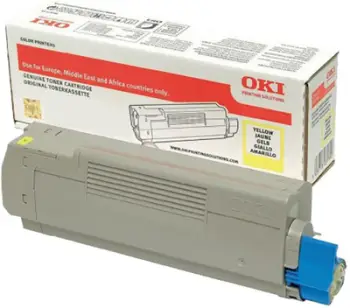 Toner OKI C823/833/843, i verdhë