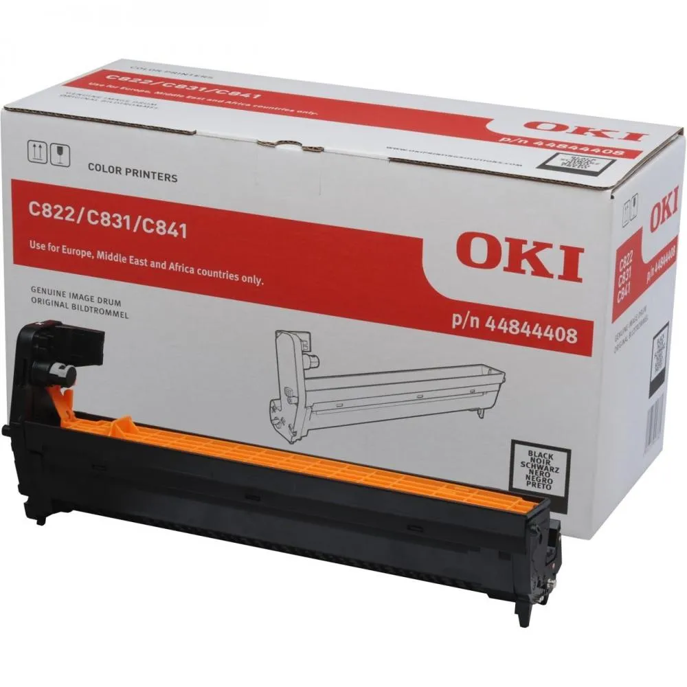 Toner me ngjyrë të zezë OKI 44844408 - 1