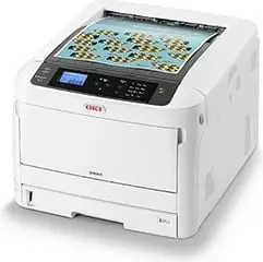 Printer ngjyrash OKI C824dn, LED, A3, 26ppm, rrjet, bardhë